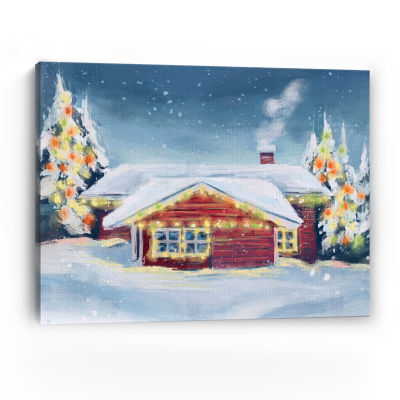 Lumaprints Christmas Ii Canvas Art