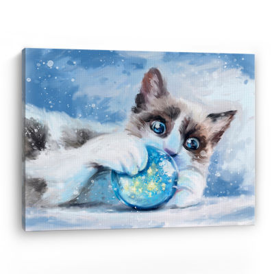 Lumaprints Christmas Xii Canvas Art