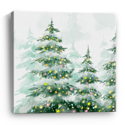 Lumaprints Christmas Vi-A Canvas Art