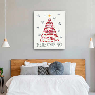 Lumaprints Merry Christmas Canvas Art