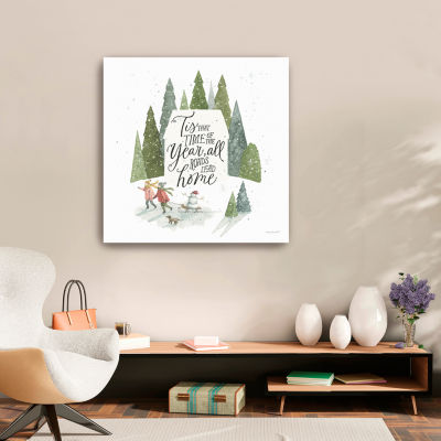 Lumaprints Magical Winterland X Canvas Art