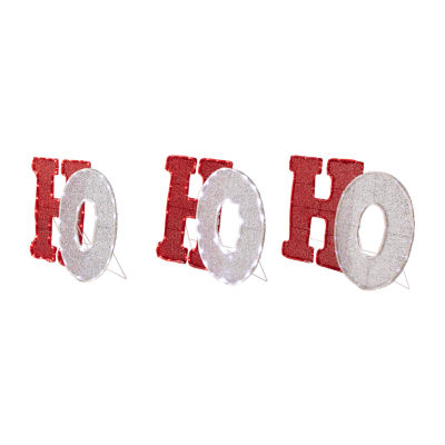 Northlight 76.75in Led Lighted Ftho Ho Hoft Christmas Yard Art