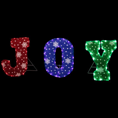 Northlight 14in Led Lighted Traditional Colored Ftjoyft Christmas Yard Art