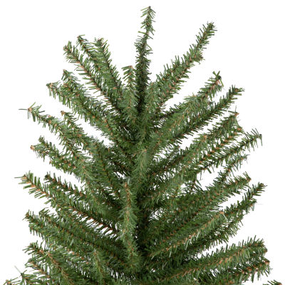 Northlight Medium Scottsdale Artificial In Burlap Base Unlit 3 Foot Pine Christmas Tree