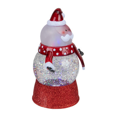 Northlight 5.75 Led Santa Claus Christmas Lighted Round SnowGlobes