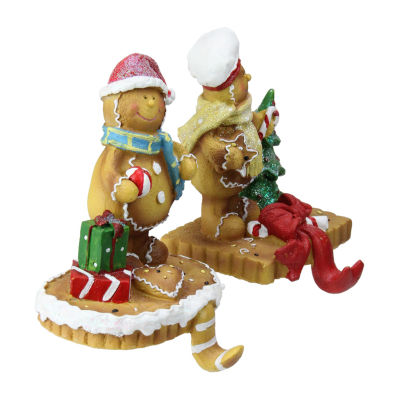 Northlight Holiday Gingerbread 5.25in Christmas Stocking Holder