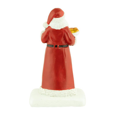 Northlight 7in Santa With Cookie Christmas Stocking Holder