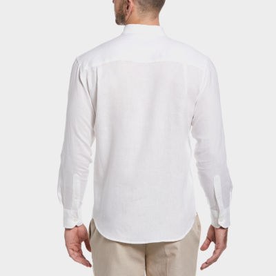 Cubavera Mens Regular Fit Long Sleeve Button-Down Shirt