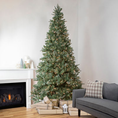 Northlight Granville Fraser Artificial  Clear Lights 9 Foot Pre-Lit Fir Christmas Tree