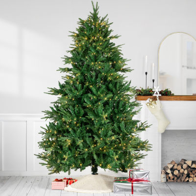 Northlight Juniper Artificial  Warm White Led Lights 9 Foot Pre-Lit Pine Christmas Tree