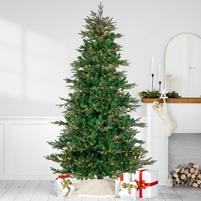 Northlight Hudson Artificial  Warm White Led Lights 9 Foot Pre-Lit Fir Christmas Tree