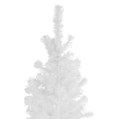 Northlight White Winston Slim Artificial Unlit 6 1/2 Foot Pine Christmas Tree