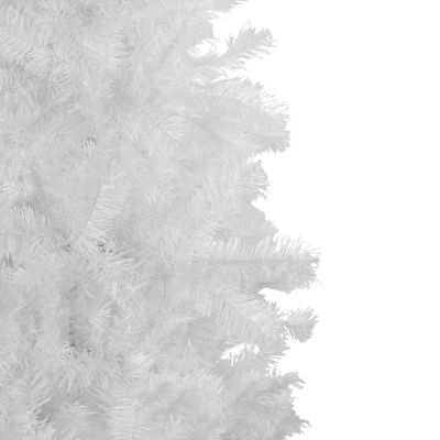 Northlight White Winston Slim Artificial Unlit 6 1/2 Foot Pine Christmas Tree