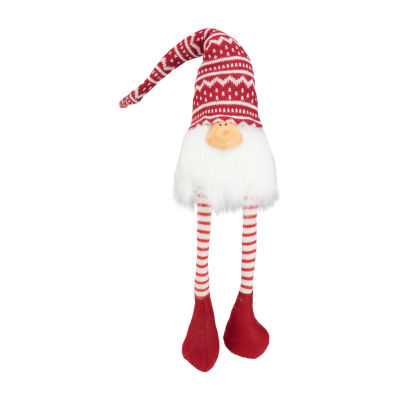 Northlight 29in Red And White Smiling  Christmas Decoration Gnome