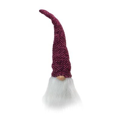 Northlight 15in Purple Plum And White  Head Christmas Tabletop Decor Gnome