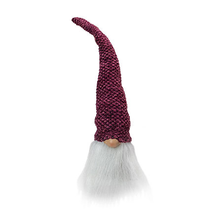 Northlight 15in Purple Plum And White Head Christmas Tabletop Decor Gnome, One Size, Purple