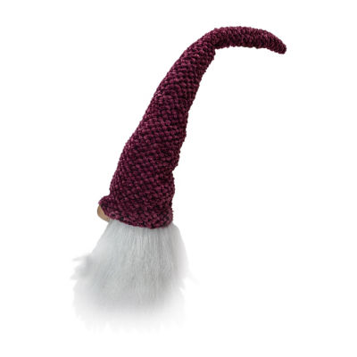 Northlight 15in Purple Plum And White  Head Christmas Tabletop Decor Christmas Gnome