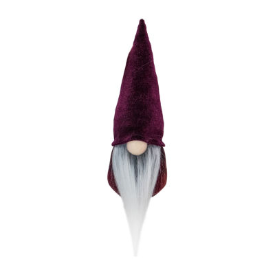 Northlight 9in Purple Plum Standing  Christmas Tabletop Decor Gnome
