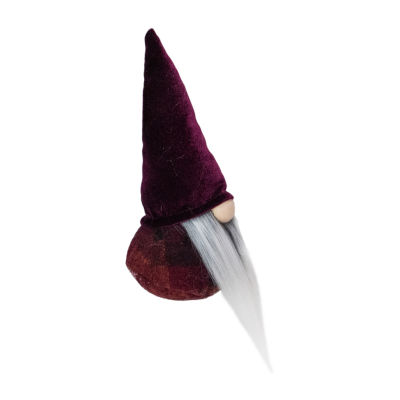 Northlight 9in Purple Plum Standing  Christmas Tabletop Decor Gnome