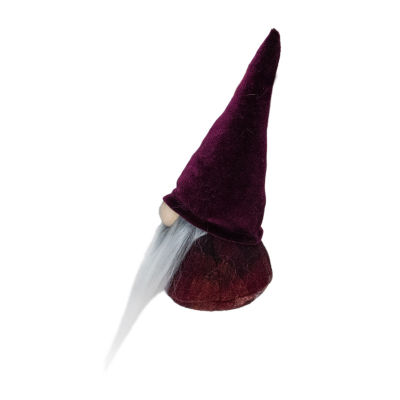 Northlight 9in Purple Plum Standing  Christmas Tabletop Decor Gnome