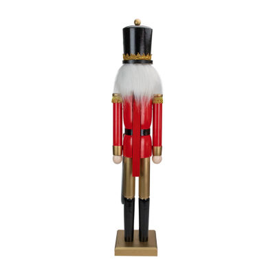 Northlight 36in Red And Gold Soldier  With Sword Christmas Nutcracker