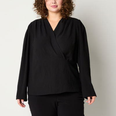 Worthington store peplum top