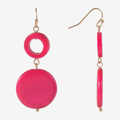 Mixit Womens Drop Earrings