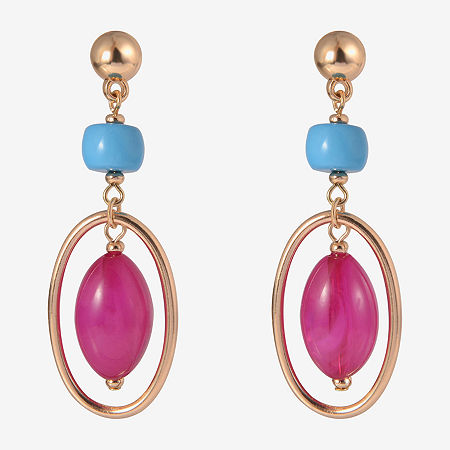 Mixit Drop Earrings, One Size, Multiple Colors