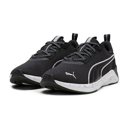 PUMA Softride Harli Broken Lines Womens Running Shoes, 10 Medium, Black