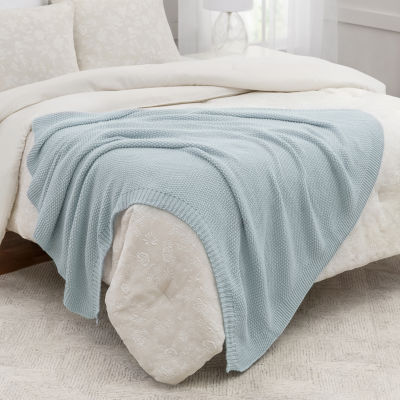 Martha Stewart Knit Lightweight Throw