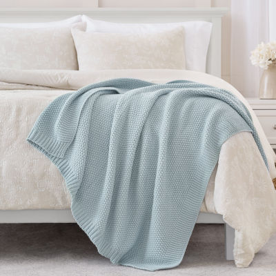 Martha Stewart Knit Lightweight Throw