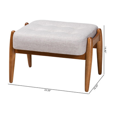 Jeanine Wooden Footstool