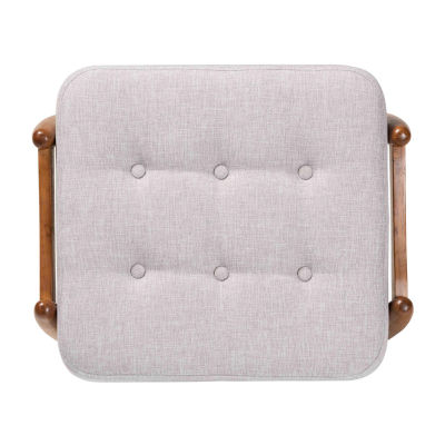 Jeanine Wooden Footstool
