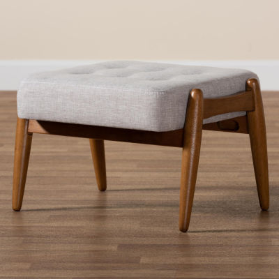 Jeanine Wooden Footstool