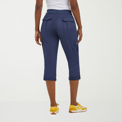 Lee® Womens Flex To Go Mid Rise Cargo Capri Pants
