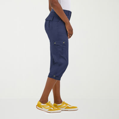 Lee® Womens Flex To Go Mid Rise Cargo Capri Pants