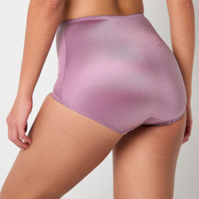 Underscore Rainbow Stretch Satin Control Briefs