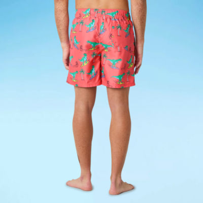 Burnside Mens Animal Swim Trunks
