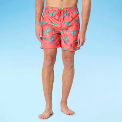 Burnside Mens Animal Swim Trunks