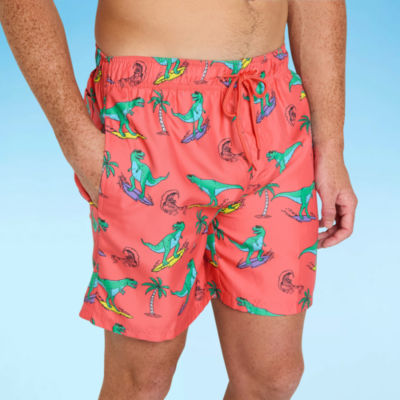 Burnside Mens Animal Swim Trunks