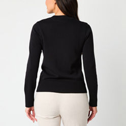 Liz Claiborne Black Sweaters & Cardigans for Women - JCPenney