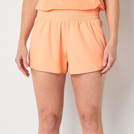 Xersion Womens Woven Running Short, X-large, Orange
