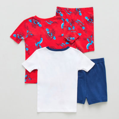 Disney Collection Little & Big Boys 4-pc. Spiderman Pajama Sets