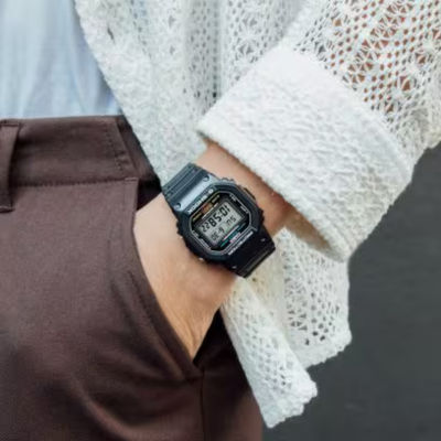 Casio G-Shock Mens Multi-Function Digital Black Strap Watch Dw5600e-1v