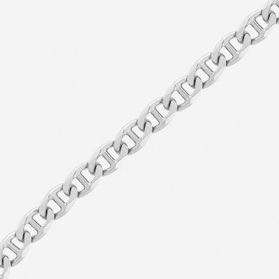 Limited Quantities! Mens Sterling Silver 24 Inch Mariner Chain Necklace