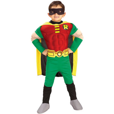 Teen Titans DC Comics Robin Muscle Chest Deluxe Toddler/Child Costume