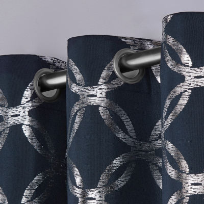 Exclusive Home Curtains Modo Grommet Top Light-Filtering Set of 2 Curtain Panel