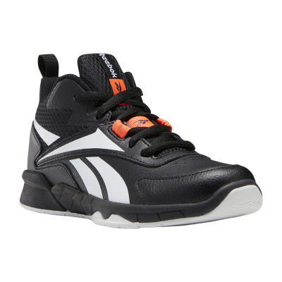 Reebok More Buckets Little & Big Boys Basketball Shoes, Color: Black White  - JCPenney