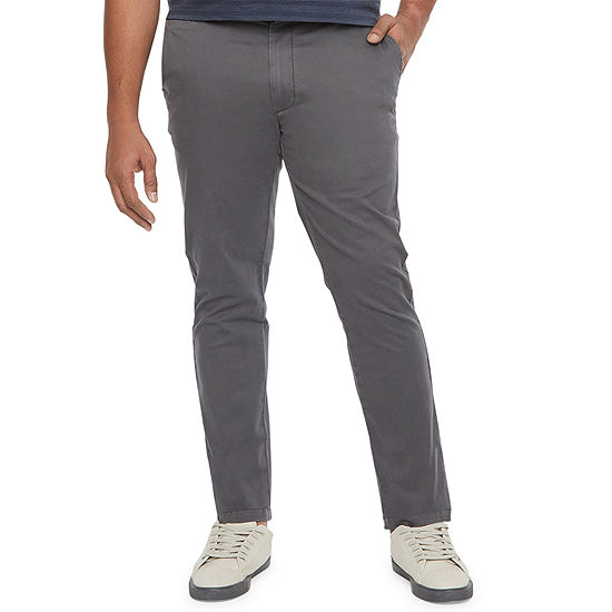 mutual weave Mens Big and Tall Slim Fit Flat Front Pant - JCPenney