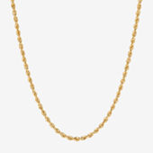 14k solid gold rope deals chain 16 inch